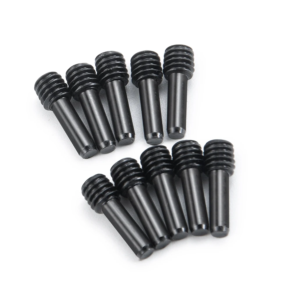 MIBIDAO 10Pcs Remote Control Toys Drive Shaft M4 12mm CNC Machine Screws for Axial SCX10 1/10 RC Crawler Car Model Parts