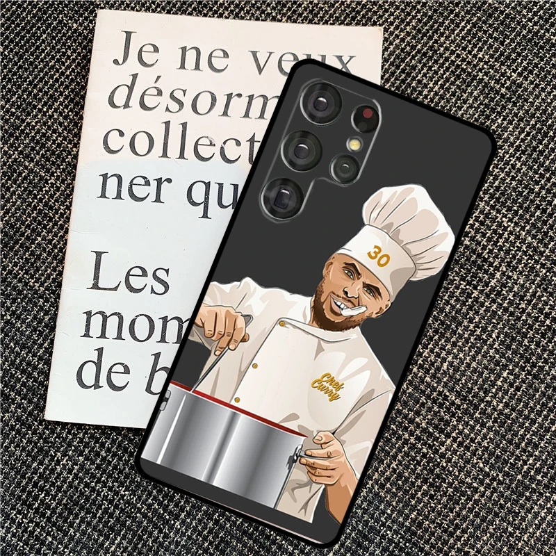 Baking Cook Chef Case For Samsung Galaxy S21 S22 S23 S24 Ultra Note 20 Note 10 S8 S9 S10 Plus S20 FE Cover