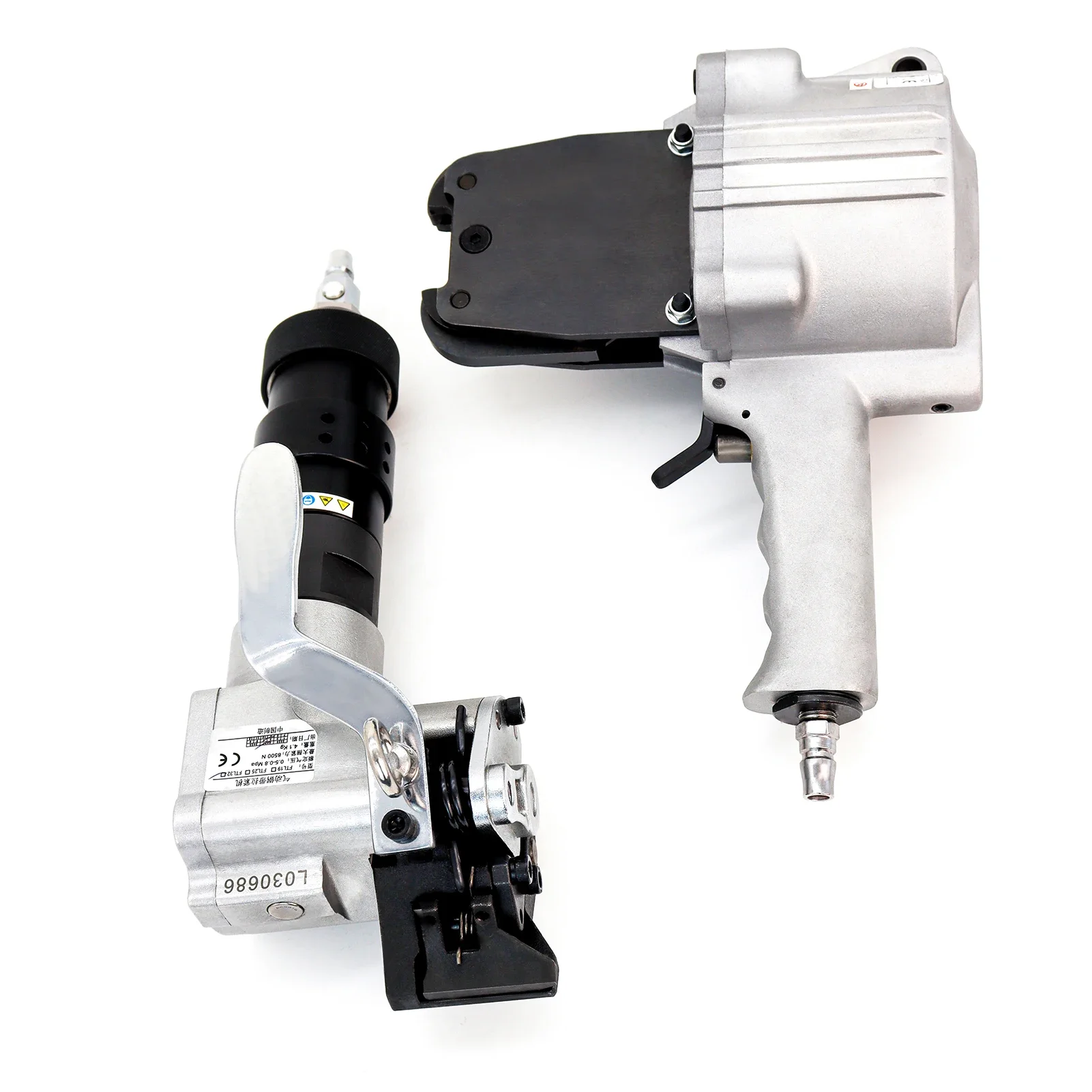 

Pneumatic Automatic Pallet Steel Band Sealer Bundle Strapping Machine For Sale