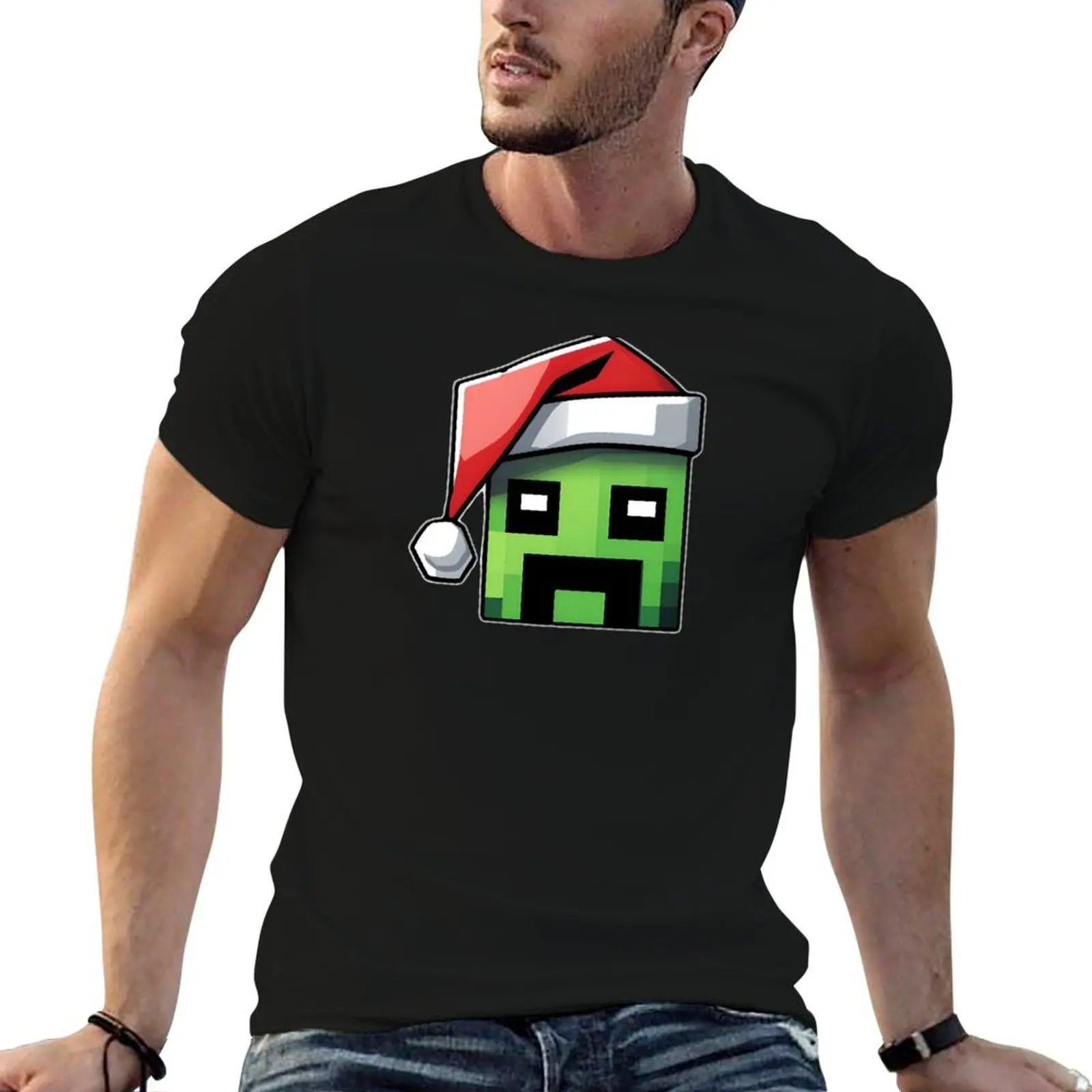 Creeper Claus T-Shirt man t shirts graphic man t shirts for men casual man t shirt luxury T-shirt