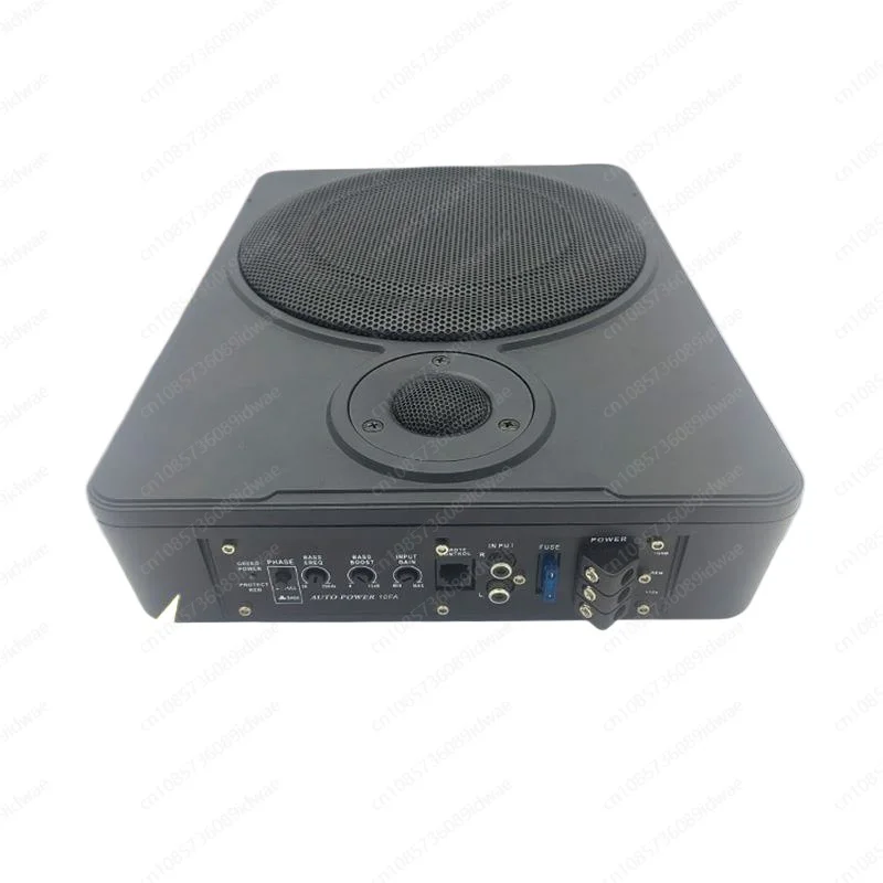 Professional car audio 8-inch 10-inch car ultra-thin subwoofer 12V with treble subwoofer wiring