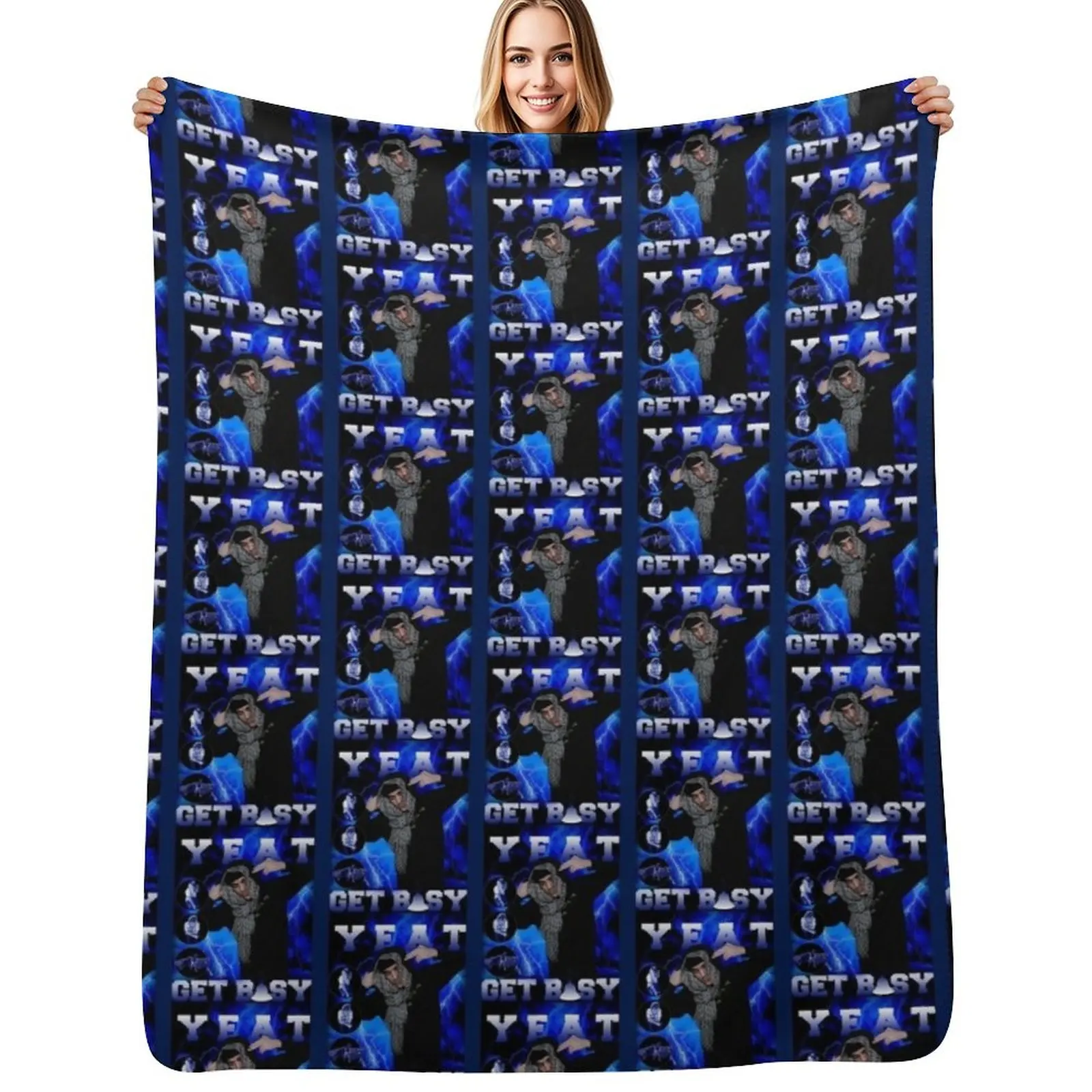 

yeat Throw Blanket Lightweight Warm Blanket for Indoor Outdoor Use
