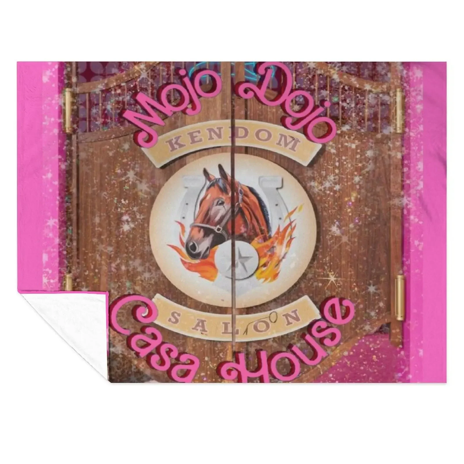 

Ken's mojo dojo casa house Throw Blanket Thin Baby Beach Cute Plaid Blankets