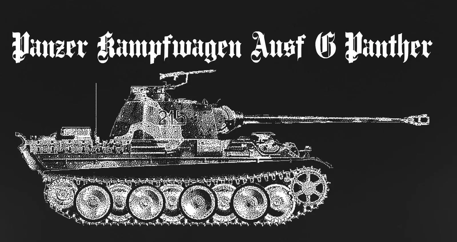 男性用半袖ラウンドネックtシャツ,pantherデザイン,german werhmacht,waffen,コットン,サイズS-3XL