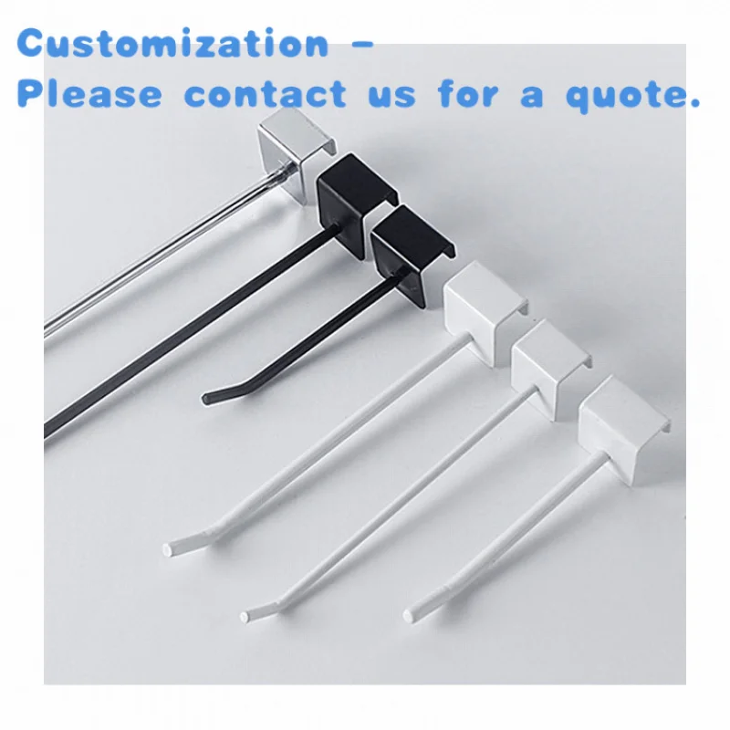 Custom.Oem Odm Slatwall عرض خطاف معدني عرض الأمن هوك هوك عرض البيع بالتجزئة