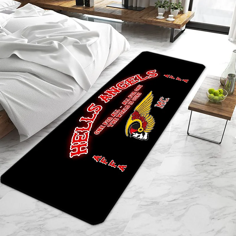 Hells Angels zerbino d\'ingresso zerbino antiscivolo lavabile cucina tappeto soggiorno corridoio tappeti zerbini bagno bagno