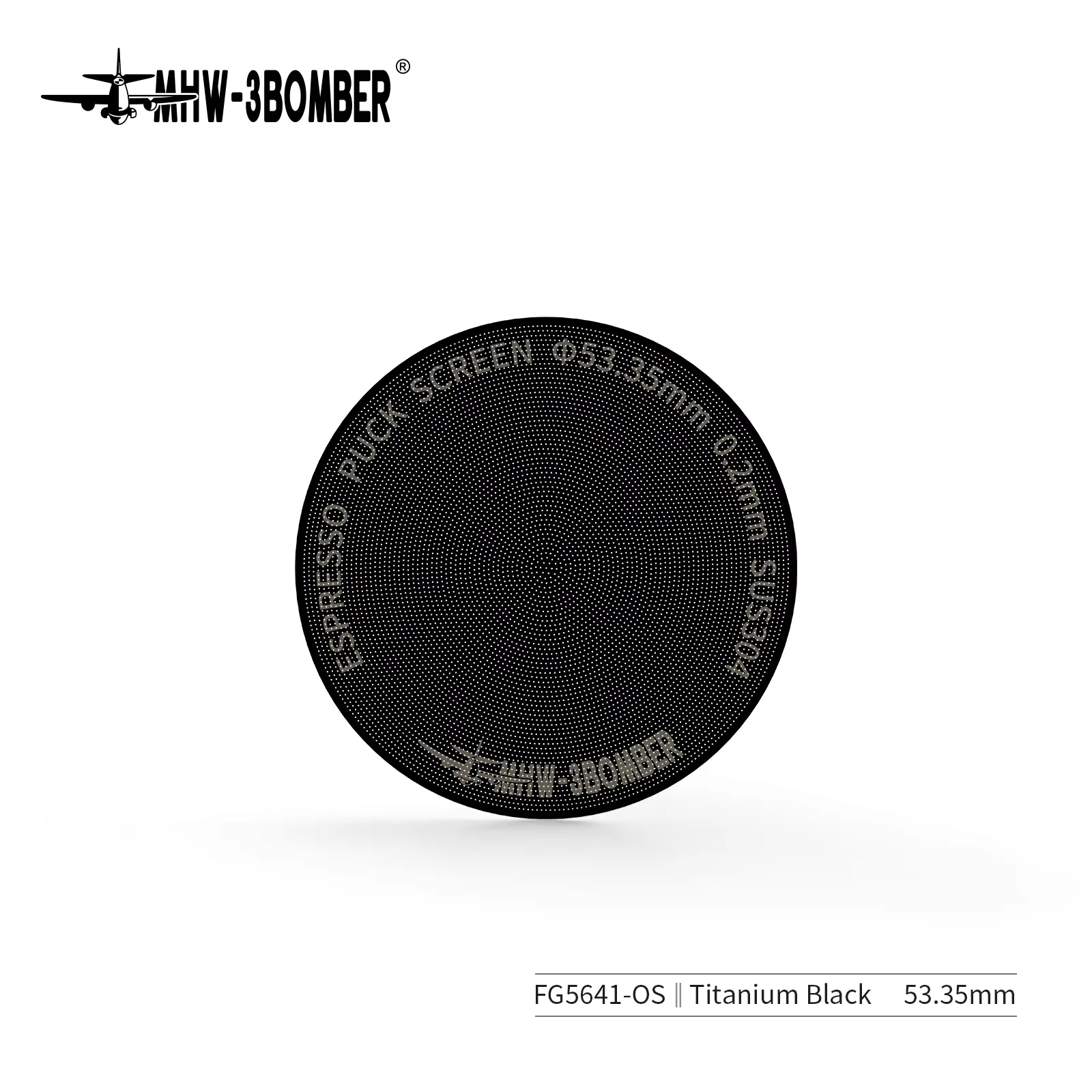MHW-3BOMBER 51/53/58.5mm Puck Screen 0.2/0.8mm Metal Herbruikbaar Koffiefilter voor Espresso Portafilter Mandje Koffie Accessoires