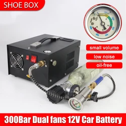 Bomba de PCP eléctrica para coche, compresor de aire sumergible de alta presión y bajo ruido, 12V/110V/220V 4500PSI