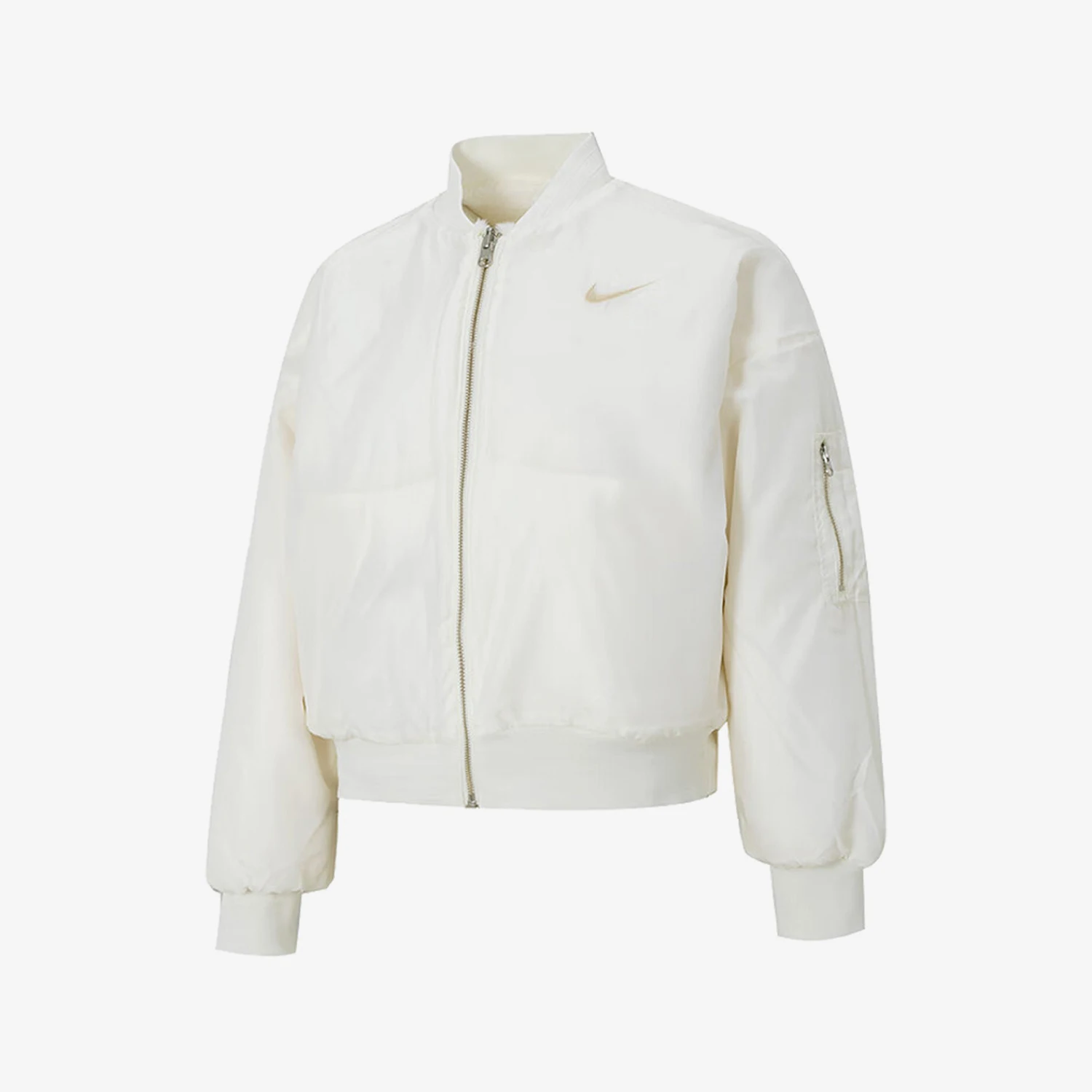 سترة نسائية شتوية أصلية من Nike مصنوعة من الصوف الدافئ وقابلة للعكس FB8693-133