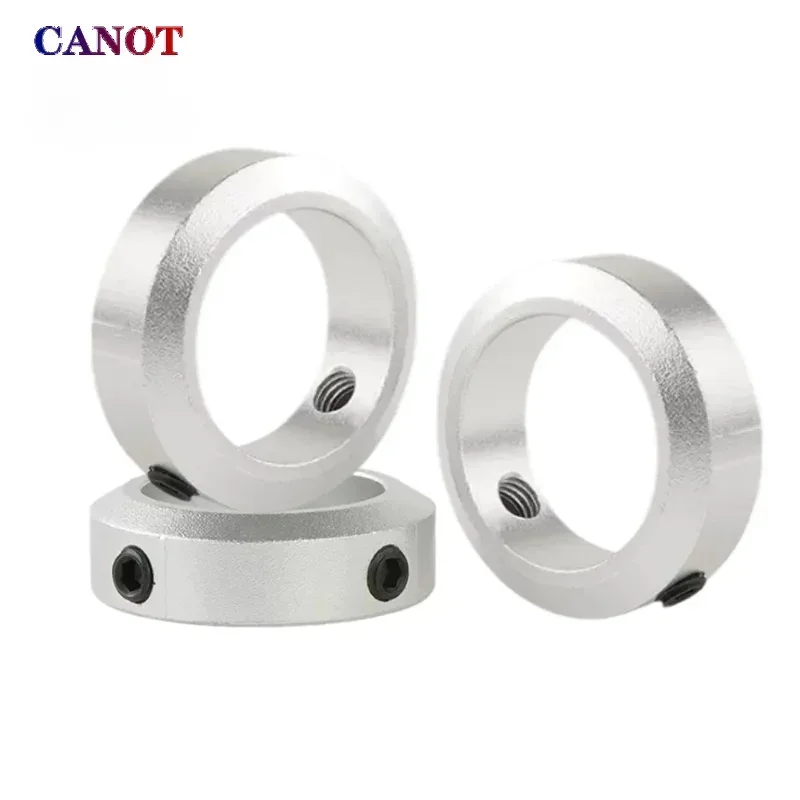 1pcs/lot Retaining Ring Stop Screw Type Retaining Ring Shaft Retainer Locator SCCAW Aluminum Alloy With Screws Limit Ring