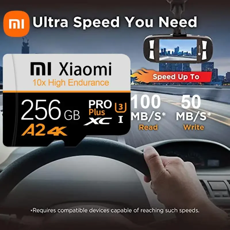 Mijia Xiaomi 128GB 256G SD Memory Card 1TB Class 10 High Speed Flash 2TB SD Card Micro TF SD Card For Nintendo Switch For lenovo