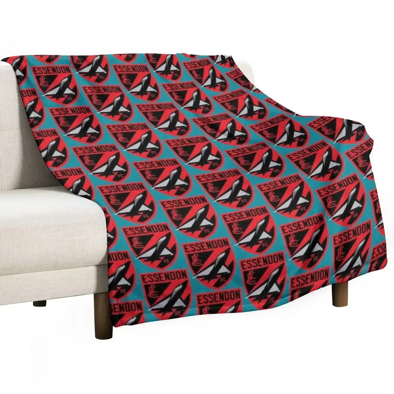 New Essendon Football Club Classic Throw Blanket Kid'S Giant Sofa Blankets