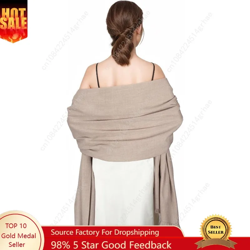 

RUI VTRON Shawl Wraps for Women Pashmina Shawls and Wraps for Evening Dresses Large Soft Scarf Winter Scarf Wedding Shawl…