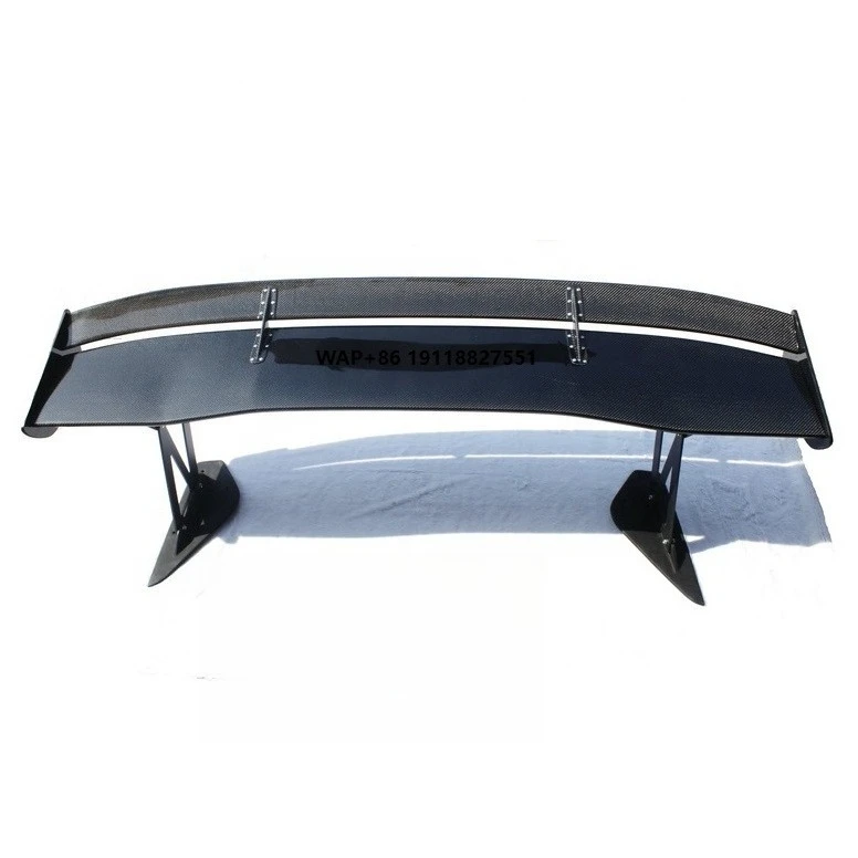 

2001 2007 Evolution 7 8 9 VTX Type5 GT Wing 1700mm FRP Base Aluminum Legs Partial Carbon Fiber Rear Wing for