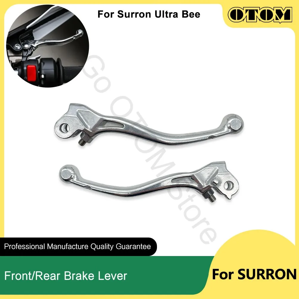 OTOM For Surron Ultra Bee Motorcycle Front Rear Brake Lever Left Right Brake Handle SUR-RON UltraBee Cross-country Dirt Bikes