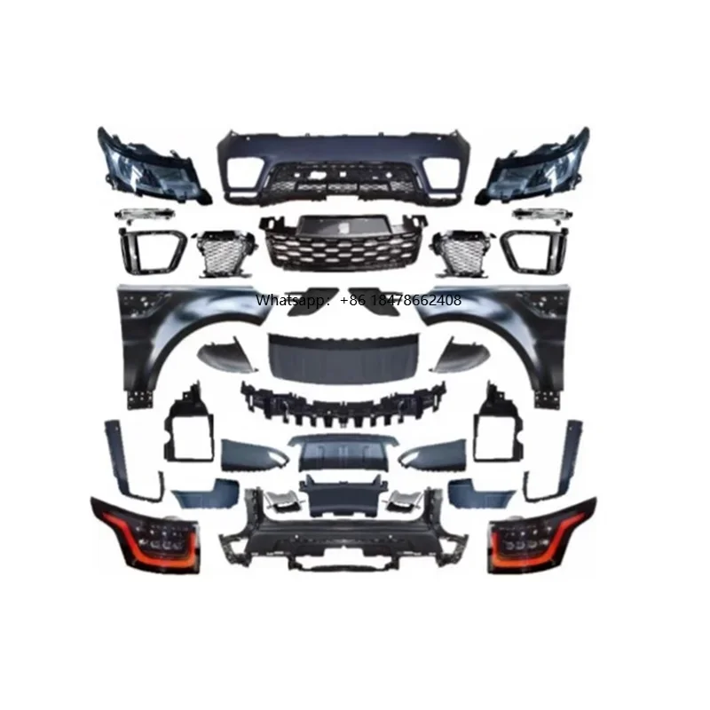 L494 Body Kit for  Range Rover Sport 2013 2014 2015 2016 2017 Upgrade to 2018 2019 2020 2021 OE Model