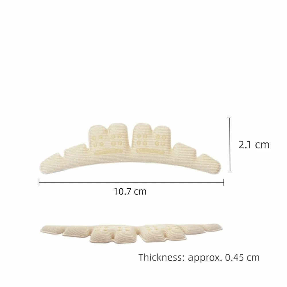 مريحة غير مرئية المضادة للانزلاق وسادة للقدم إسفنجة لينة ذاتية اللصق الأحذية ملصق جل وسادة كعب الأحذية وسادة الصنادل