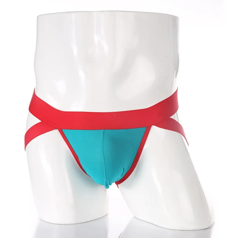 

Хлопковый бандаж для мужчин U-образный выпуклый чехол, нижнее белье для геев, сексуальный бандаж, бикини, стринги Homme, эротические стринги с подтяжкой бедер, открытые ягодицы