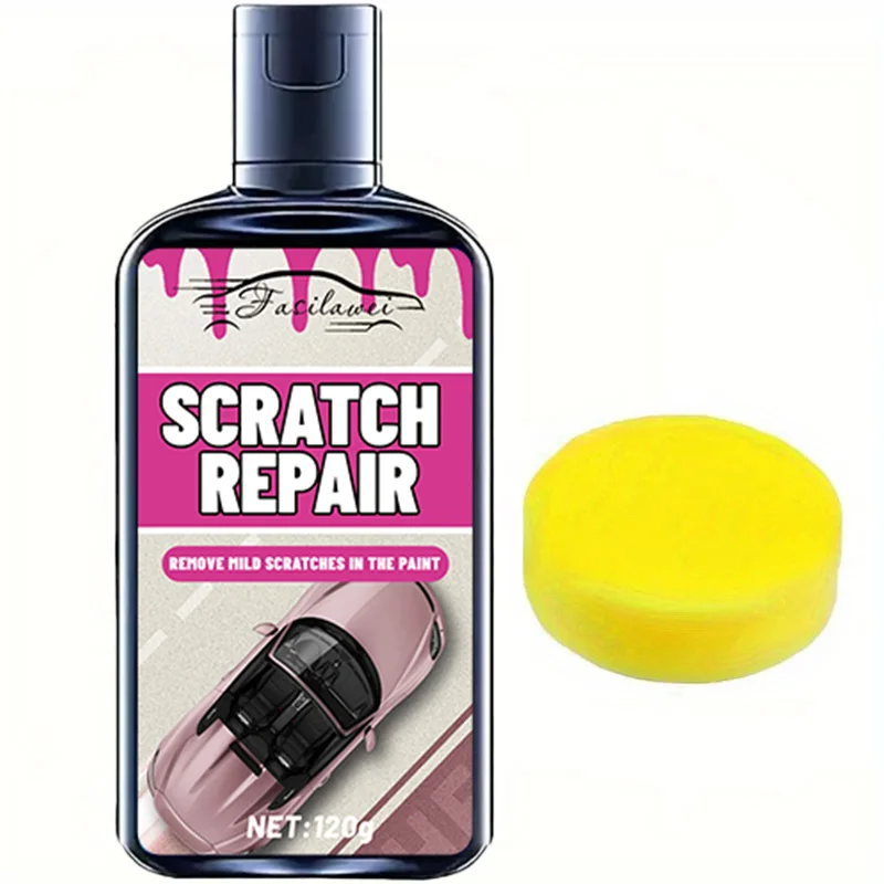 Kit Lilin & Poles Penghilang Goresan - Perbaikan Permukaan Logam Sepeda Motor, Mengembalikan Kilau dengan Teknologi Lapisan Keramik, Dee 5 Menit