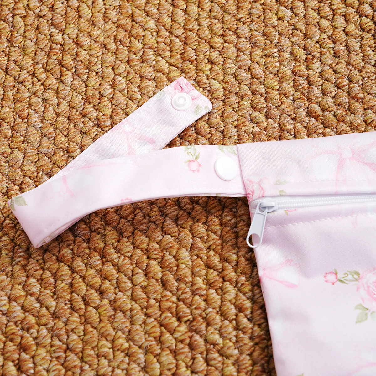 Elinfant 2PCS Waterproof Cloth Diaper Bag Wet Dry Bag,Washable Beach Pool Gym Bags For Swimsuits Wet Clothes image 6