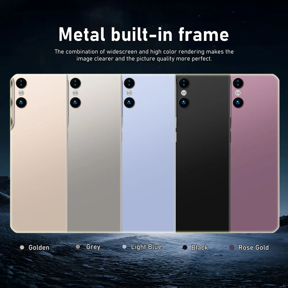 K-Touch Hot S28 Ultra Cell Phone Android 5G 7.3HD 22G+2TB Mobile Phones Dual Sim 7800mAh Unlocked Smartphone 16+48MP Global Version