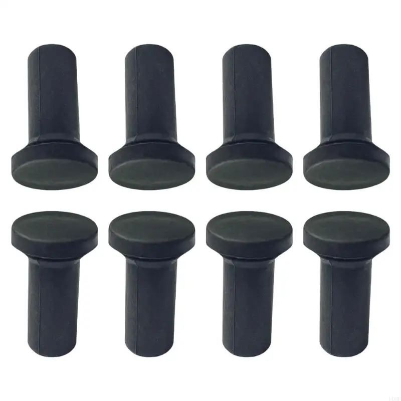 에어 프라이어 및 오븐용 U0DE 고온 저항성 실리콘 다리는 쉽게 설치 및 제거 지원 발을 사용합니다.