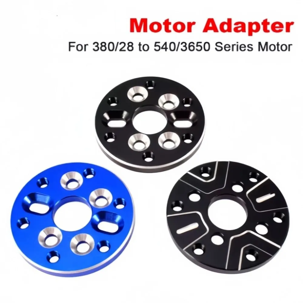 Adaptateur de moteur en métal 380/28 à 540/3650, support de montage de moteur noir et bleu pour Serpent Xray Xpress Ptg Lracing 3racing Sakura