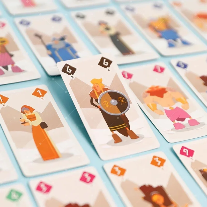 Giochi di carte bilingue Giocattoli 2-6 giocatori Strategia Festa Casual Premio portatile Vincolante Famiglia Configurazione rapida Viaggi