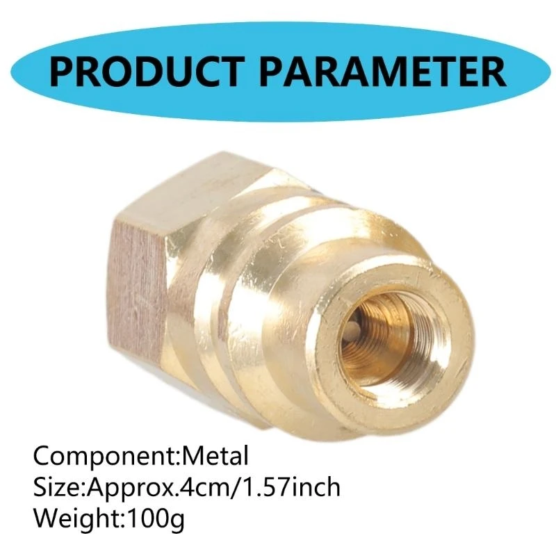 2pcs High Performances Car Air Conditioning Adapter For R1234yf Refrigerants Thread Air Conditioner System
