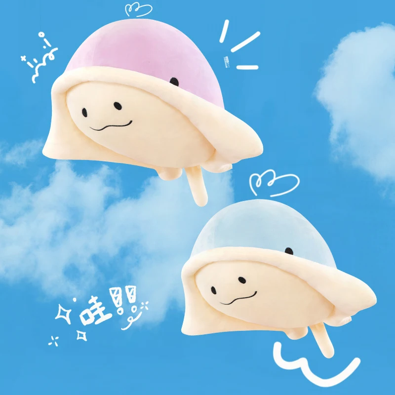 Kawaii ألعاب من نسيج مخملي لطيف مانتا راي وسادة نوم محشوة دمية مضحك الشيطان أميجورومي لعبة لينة للأطفال هدية عيد ميلاد بلوشي #1