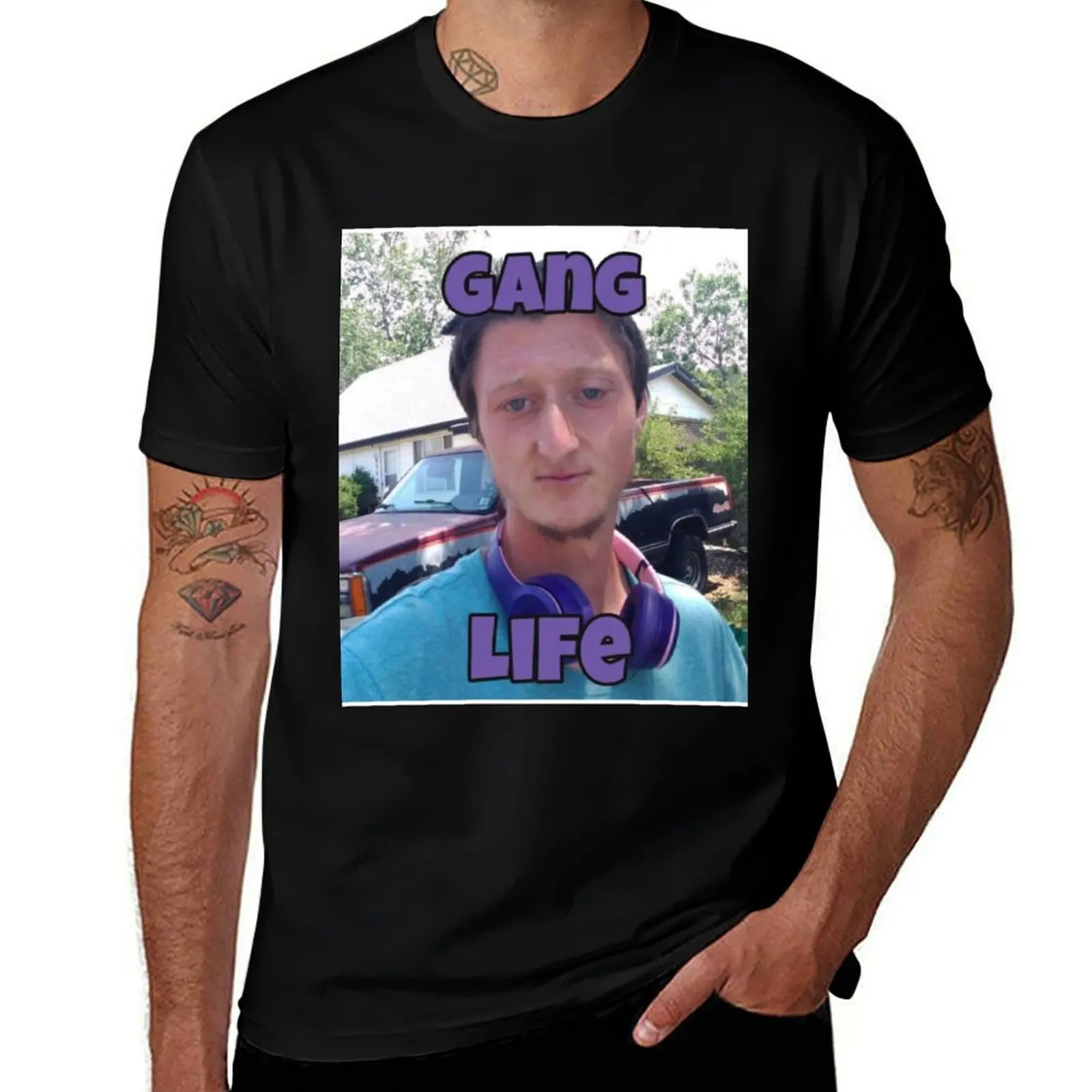 Daniel Larson Gang Life T-Shirt Sports Basic Short Sleeve T-Shirt
