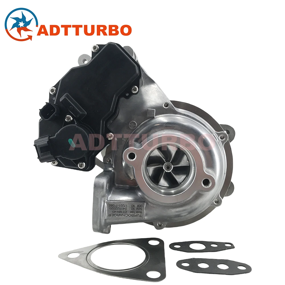 

CT16V Kit Turbo Charger Complete Turbine 17201-11080 For Toyota Hilux Prado Fortuner 2.8L Diesel 1GD-FTV 1720111080 17201 11080