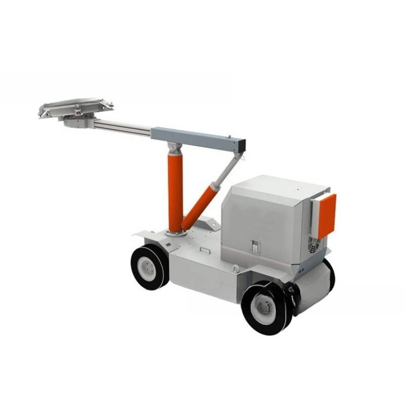 Extended range power dock bottom automatic rust removal robot remote control lifting adjustment industrial rust removal