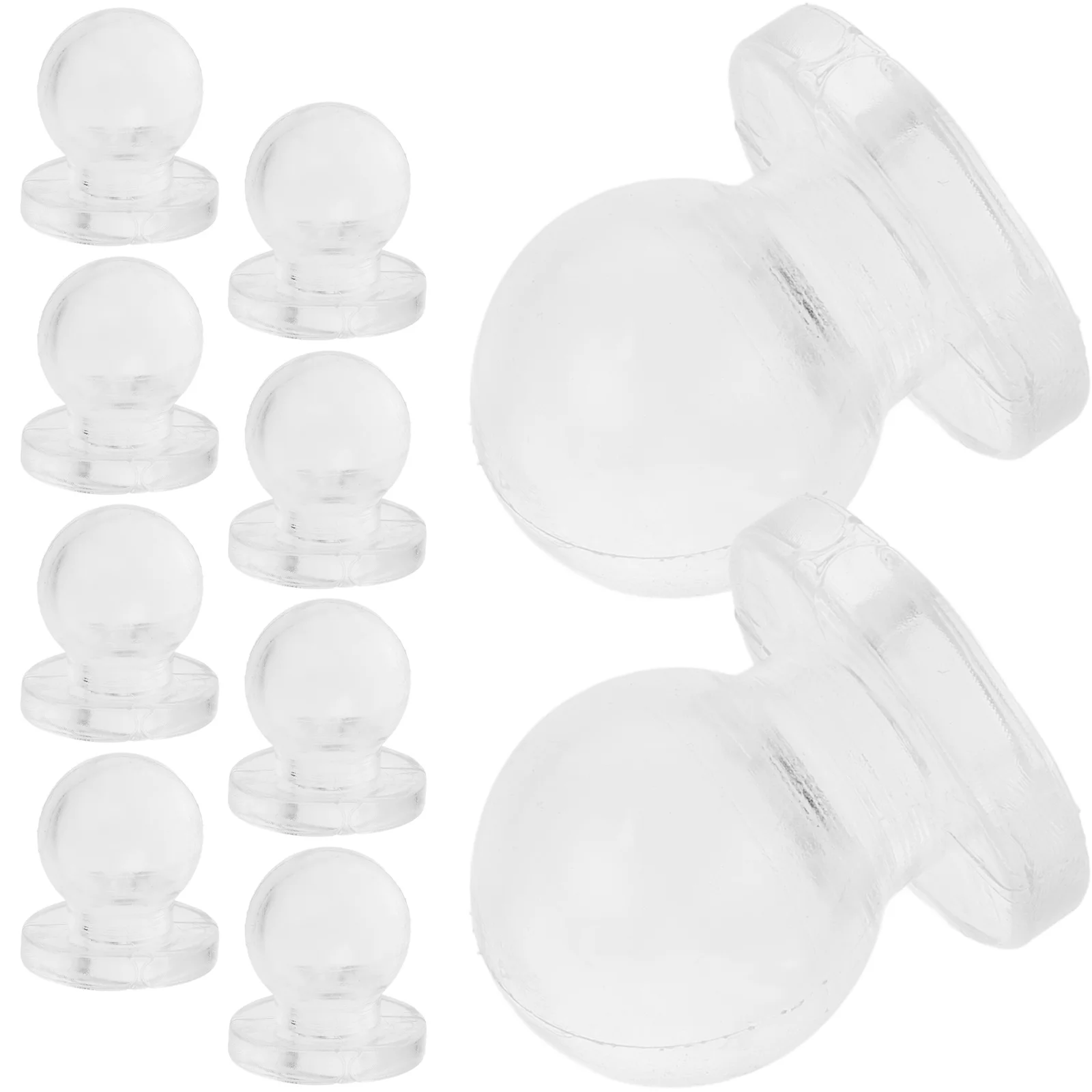 10 stuks Bubble Silicone Core Flexibele Tpr Insert Knijpbestendige Binnenbal voor Craft Decompressie Benodigdheden Speelgoed