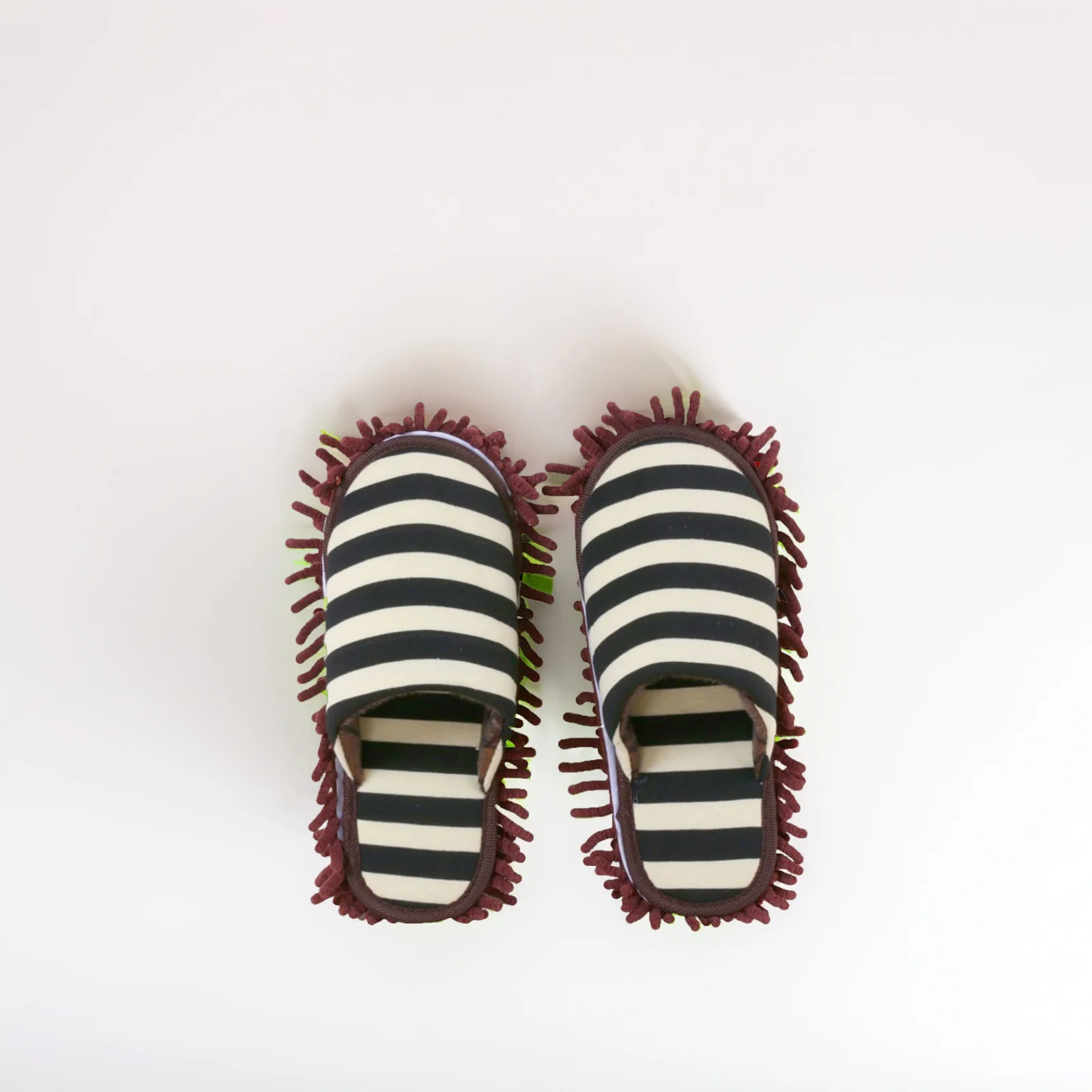 

Cleaning Slipper Cover Non Abrasive Anti Skid Mop Shoe Covers Washable Microfiber Slippers Household Floor Mopping Dust Cap