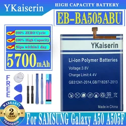 EB-BA505ABU 5700mAh Battery For Samsung Galaxy A30 A30S A50 A505F SM-A505F A505FN/DS A505GN/DS A505W Phone Battery Free Tools