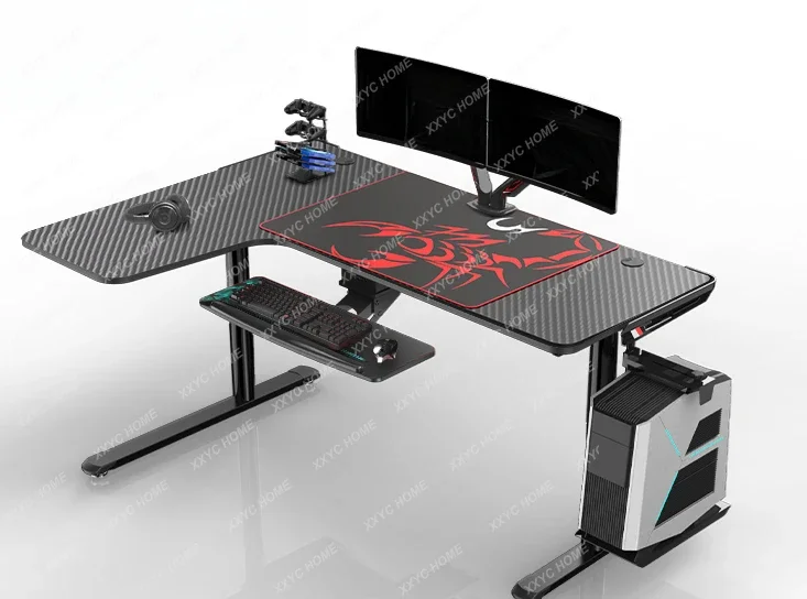 

Gaming and chairs carbon fiber cockpit corner corner household computer desktop desk computer table