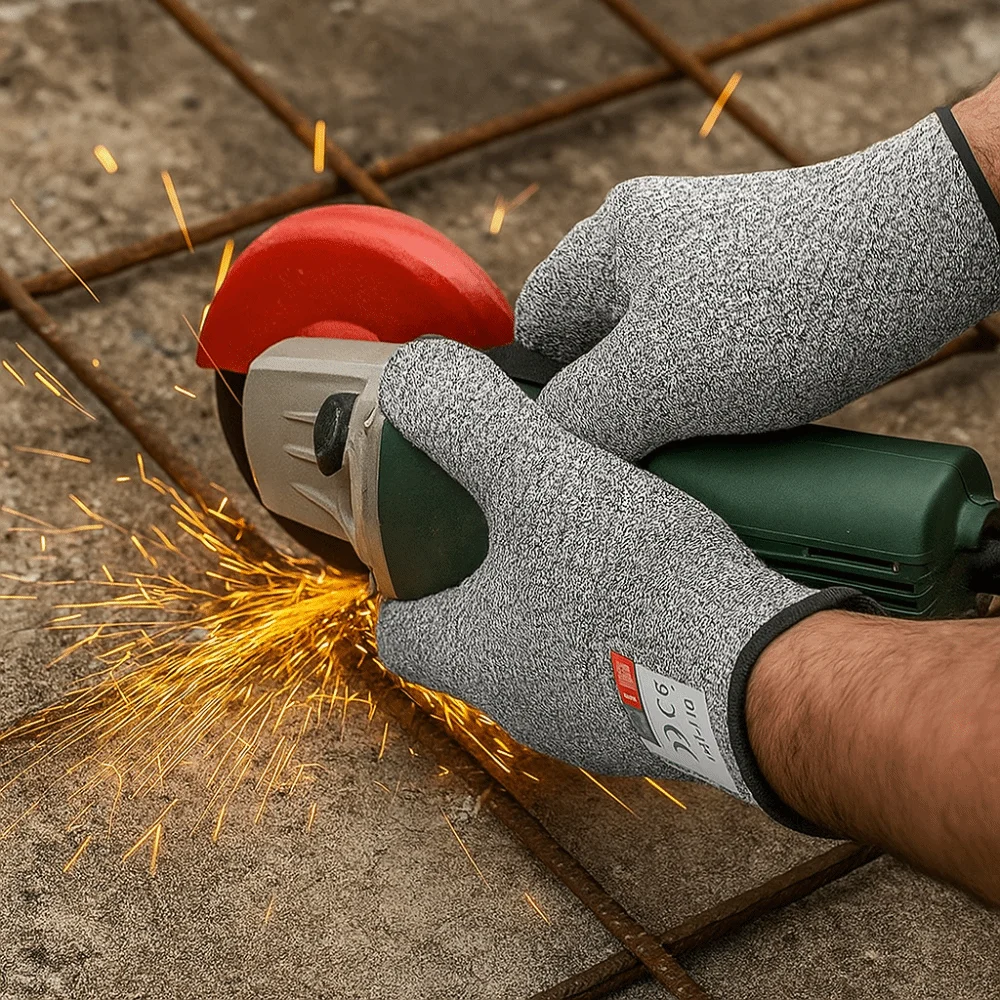 

Перчатки с 5-уровневой защитой от порезов, высокопрочные, устойчивые к порезам при работе со стеклом, перчатки для разделки рыбы, профессиональные кухонные перчатки