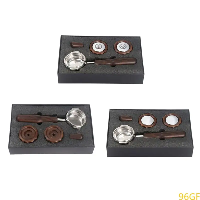 

96GF Handle Stainless Steel Coffee Portafilter Tool for Rocket/Aibo Espresso Machines with 58mm Cup Filter Basket