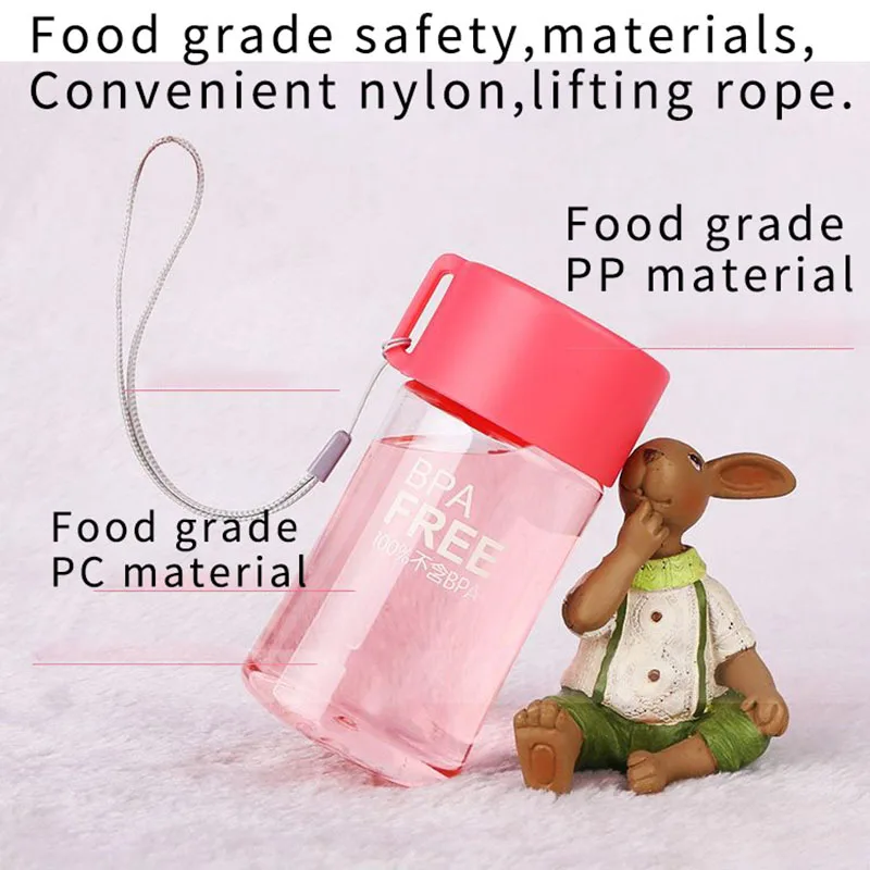 Bpa Free Kids Children Cute Sports My Bottles mini water bottle 270ml 200ML Plastic Portable School Mini Water Drinking Bottles