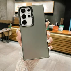 Matte Laser Case For Samsung Galaxy S25 S24 Ultra S23 FE S22 A55 A54 A53 A52 A35 A34 A33 A25 A24 A16 A15 A14 A13 A06 A05S Cover