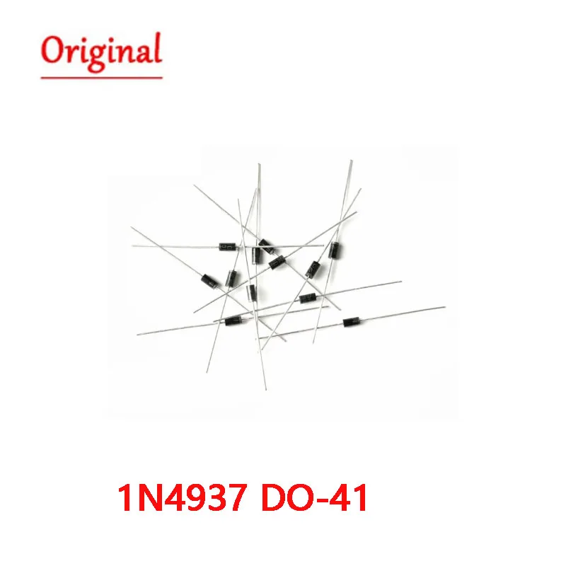 100PCS IN4937 1N4937 DO-41 Fast Switching Rectifier Diode 1A 600V