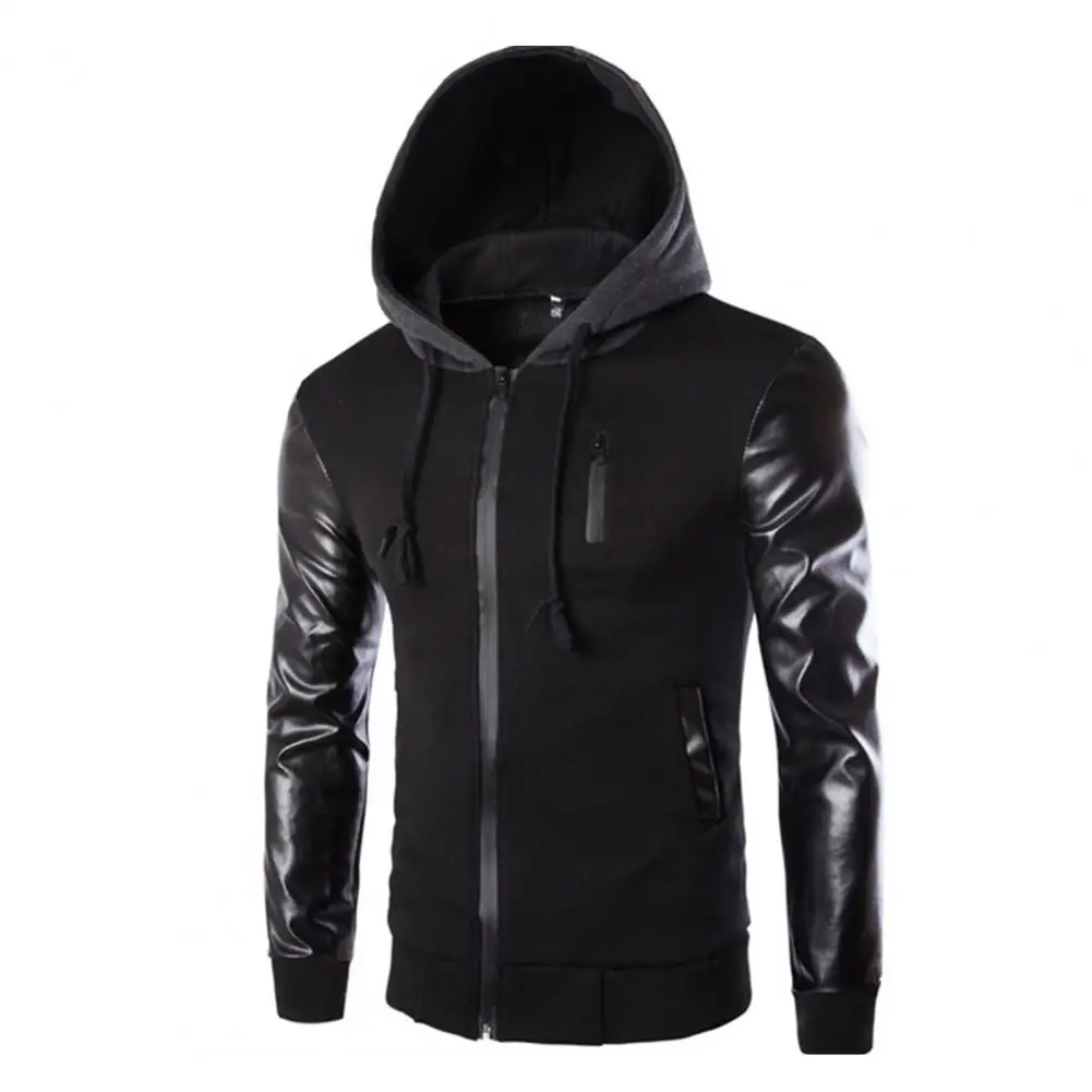 Popular Men Jacket  Long Sleeves Male Men Windbreaker  Windproof Pockets Windbreaker