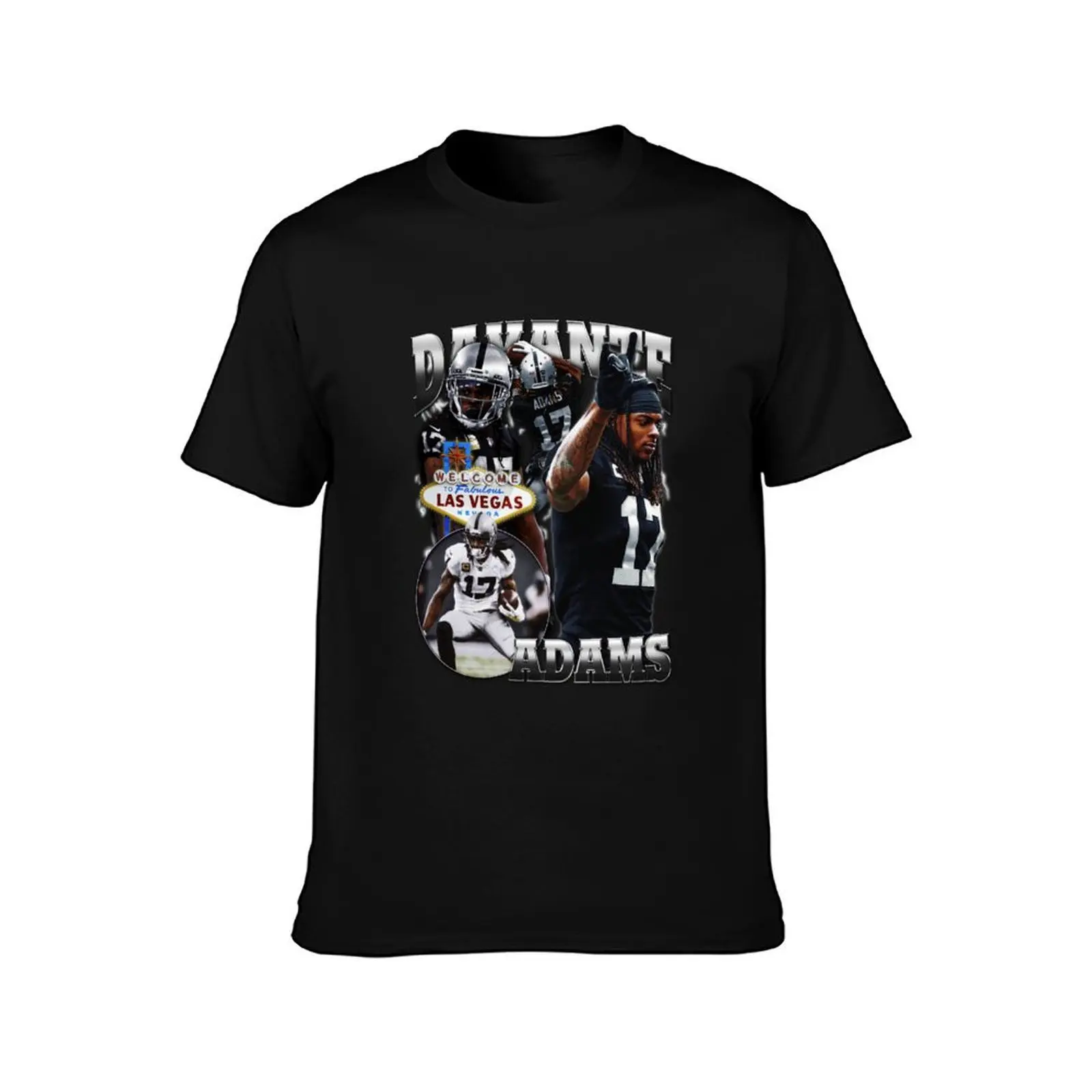 Davante Adams Las Vegas Raiders 90s bootleg t shirt design T-Shirt summer 2025 vintage vintage t shirt men