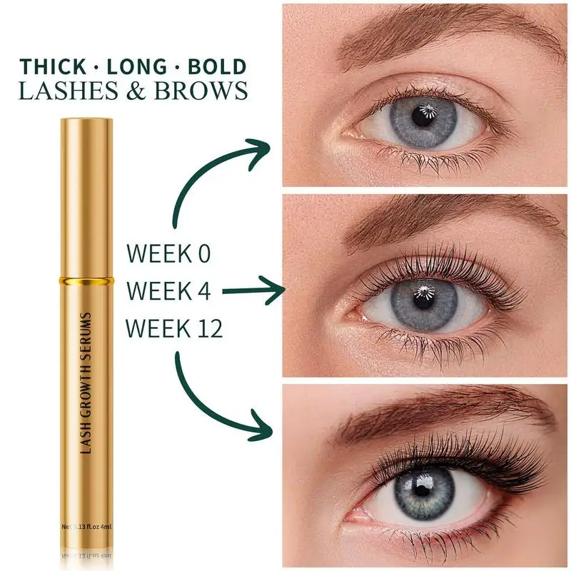 Fast Eyelash Growth Serum Natural Eyelashes Eyebrows Enhancer Fuller Thicker Lashe Hair Growth  Eyelash Lotion Lash Enhancers