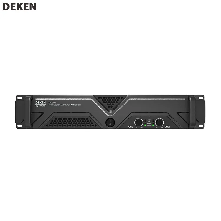 DEKEN HA-600 High-end Entertainment Professional Amplifier Audio Power Amplifier Professional 600W*2 For Home Use Karaoke Stage