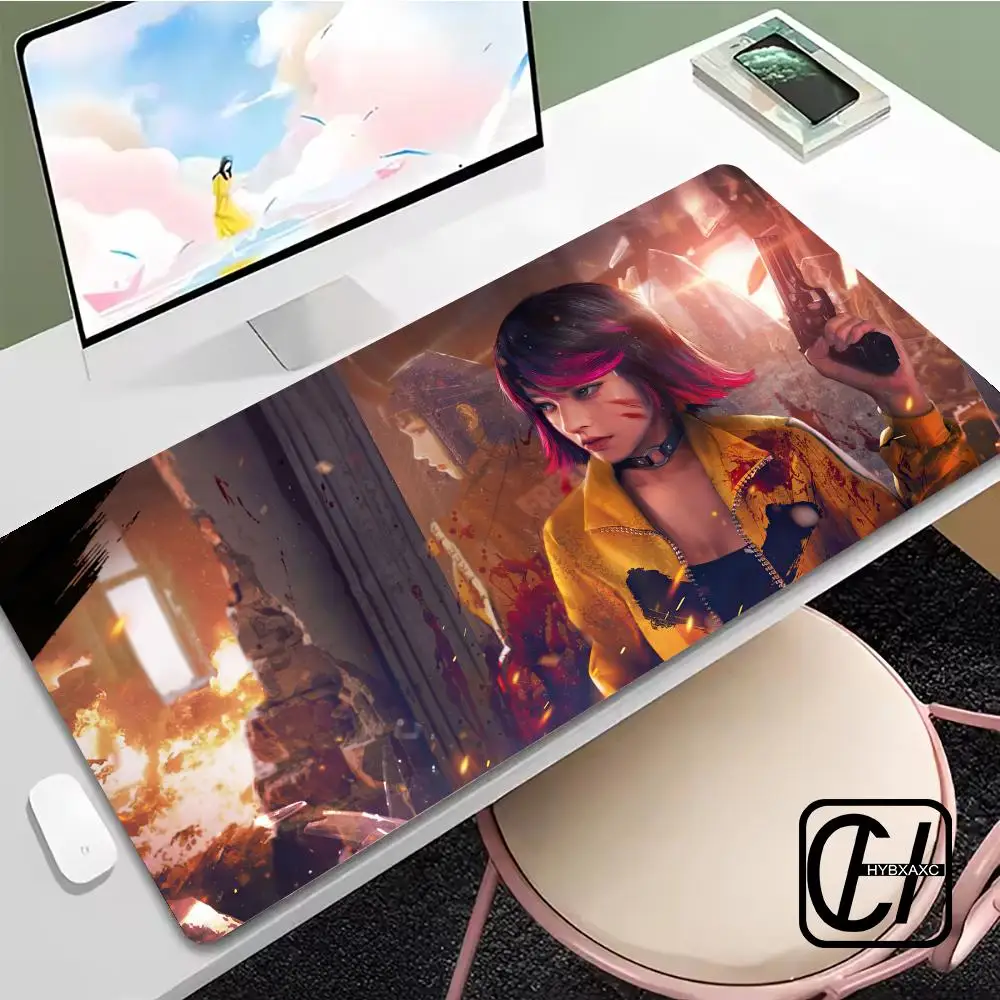 

Free Fire Mouse Pad large keyboard mouse desk pad non-slip rubber gaming mouse pad laptop mouse carpet