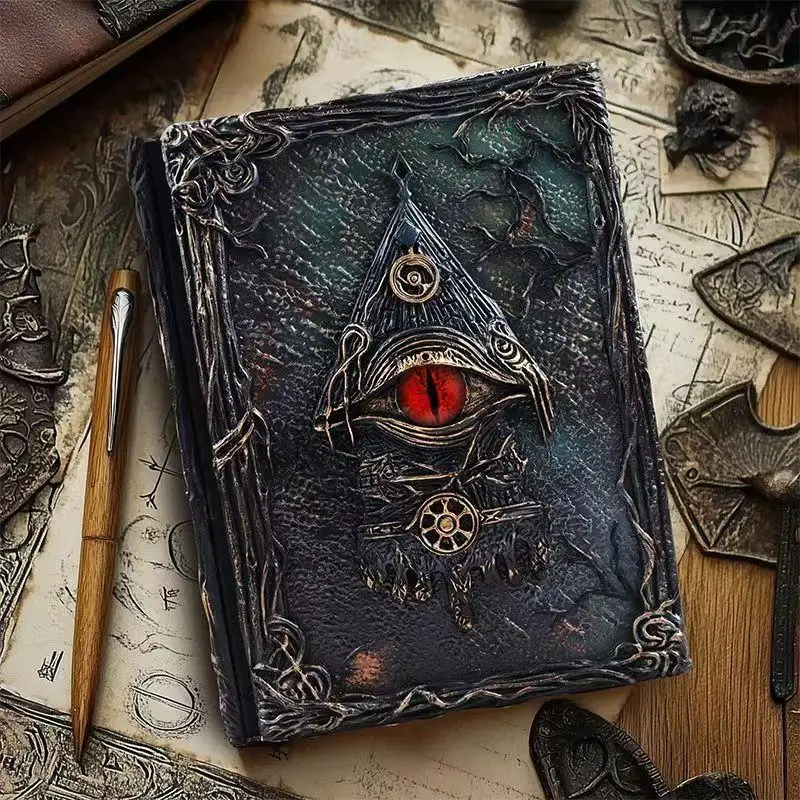 

New Cthulhu Notebook Vintage Hand Book High Beauty Loose leaf Replaceable Inner Core Journal Christmas Birthday Surprise Gift