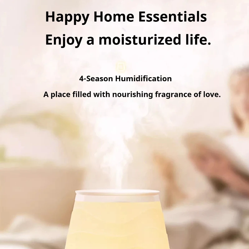 Midea MTD3.8-M/K- مرطب للعلاج بالروما، 7 ألوان للتنفس 30 ديسيبل هادئ، رذاذ نانو وزيت عطري متوافق، المنزل/غرفة النوم #4