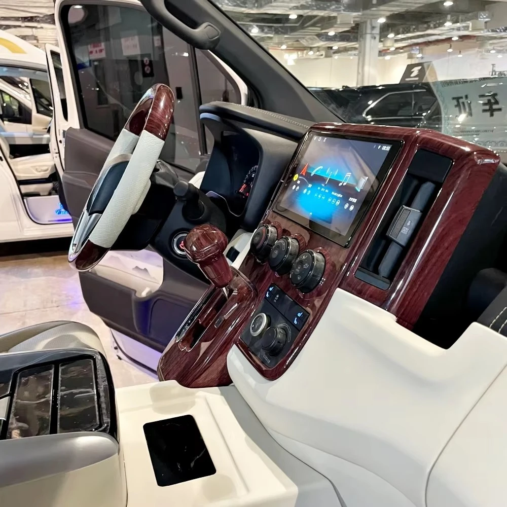2024 Luxury Accessory  Car Interior Upgrade Complete Modification Plan Kit Hiace Van Independent Modification Factory
